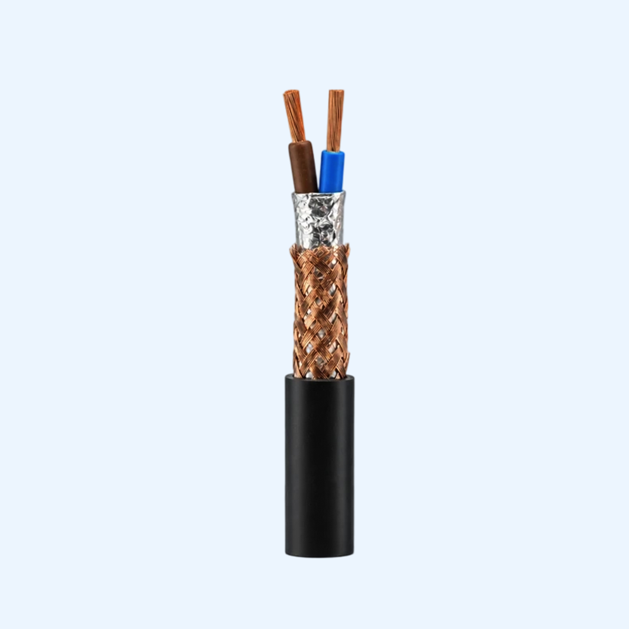 ZAN-RVVP Shielded Class A Flame-Retardant Fire-Resistant Flexible Cable