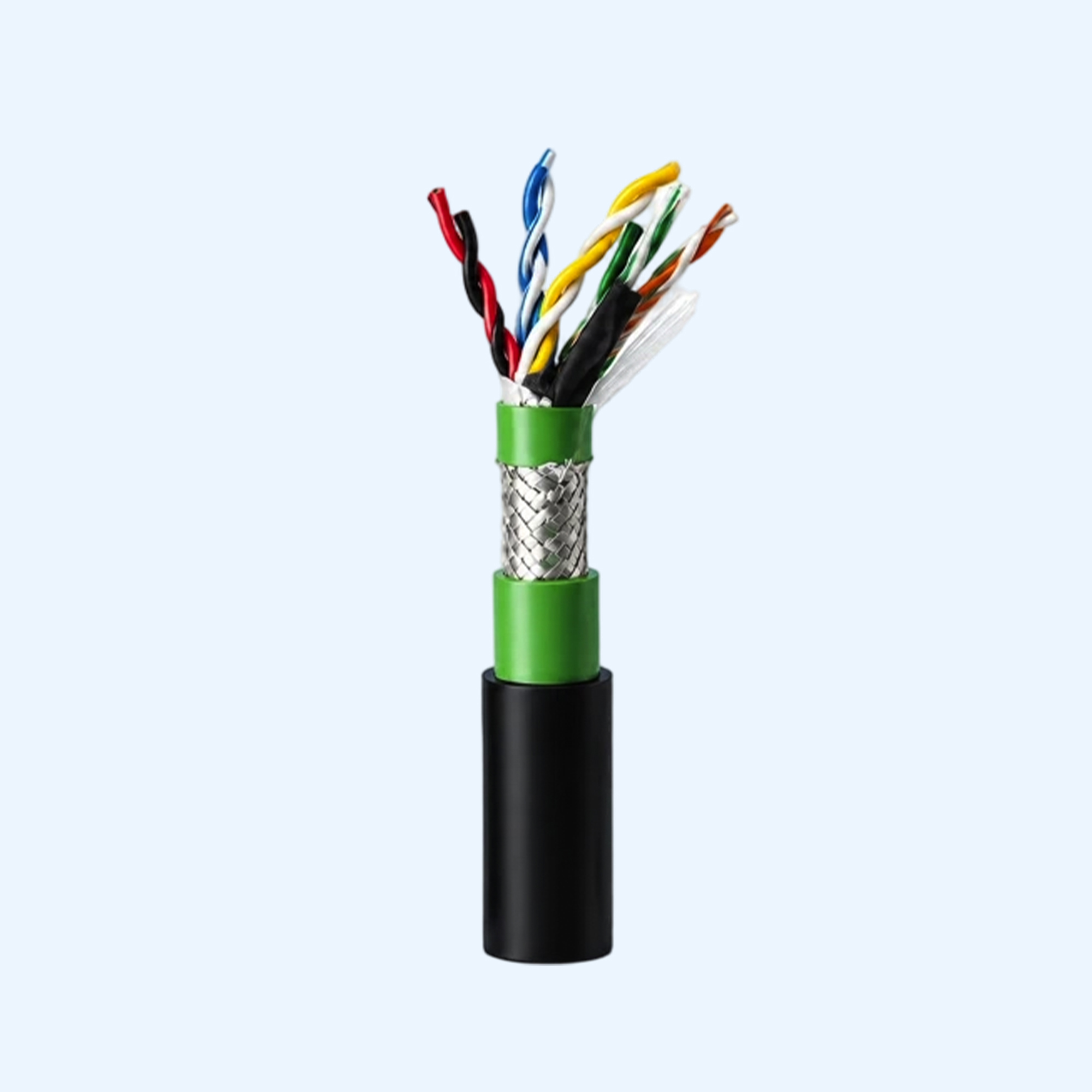 WDZ-KYJYP Low-Smoke Zero-Halogen Flame-Retardant Shielded Control Cable