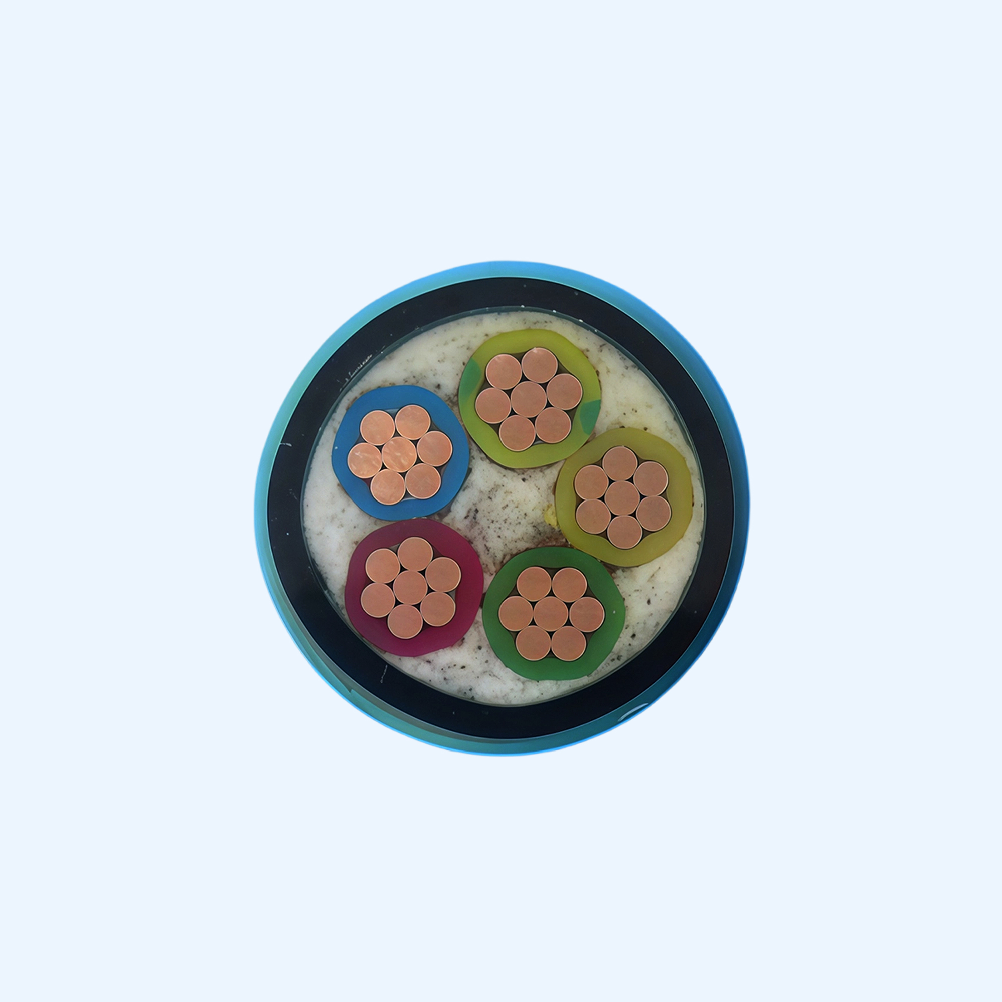 YJV XLPE Insulated PVC-Sheathed Power Cable product photo 3