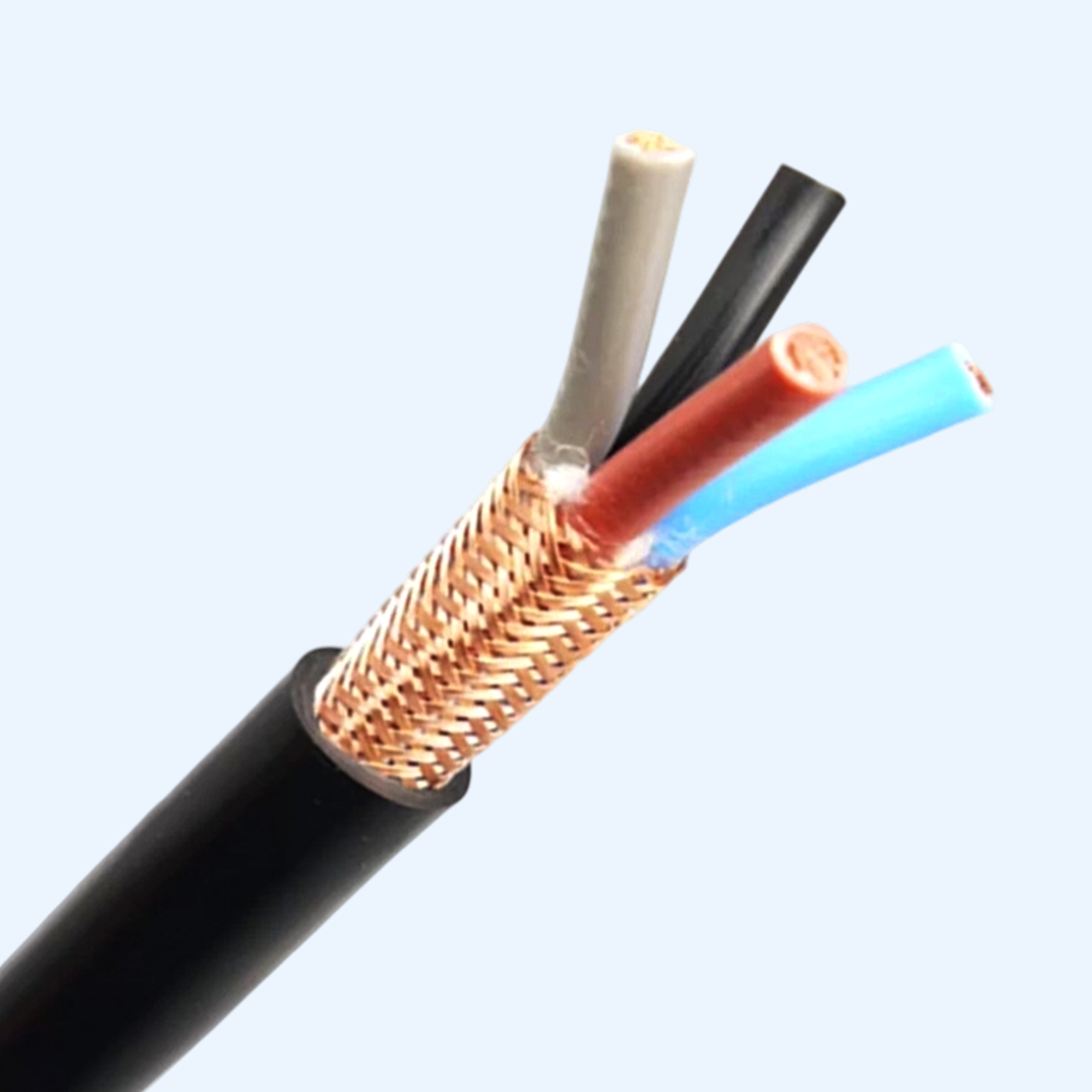 KVVRP Shielded Flexible Control Cable