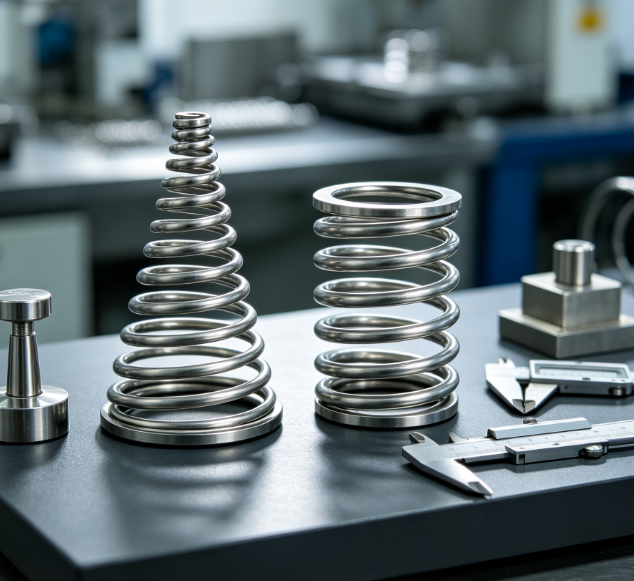 Conical Springs vs. Cylindrical Compression Springs: Space-Saving and Load Response Benefits