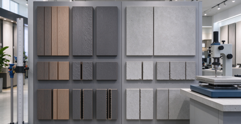 WPC Cladding vs. Fiber Cement Wall Panels Selection: Thermal Insulation, Weight, and Installation Cost Trade-Offs