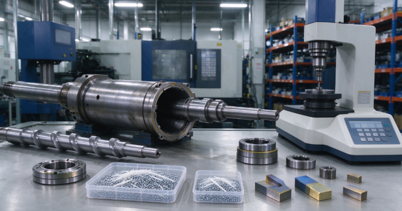 Tooling Wear and Processing Maintenance: Optimizing Injection Barrel Materials for Abrasive Long Glass Fiber Pellets