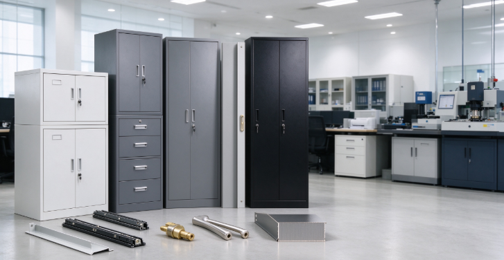 How to Select Steel Filing Cabinets & Storage: Cold-Rolled Steel Thickness (0.7mm vs. 1.2mm) & Locking Specs