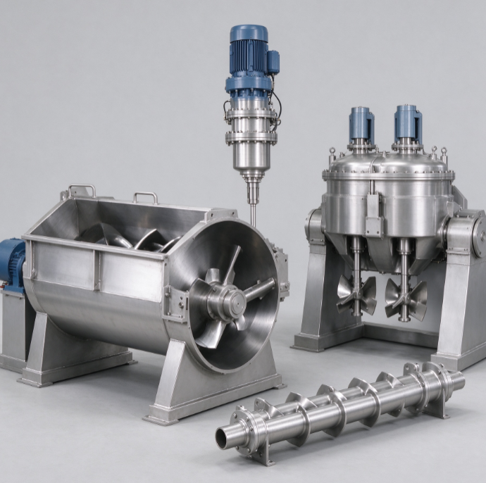 Industrial Mixing Equipment: Types, Specs and Practical Industrial Uses