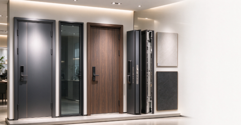 Custom Stainless Steel Villa Doors for Project Specific Entrances