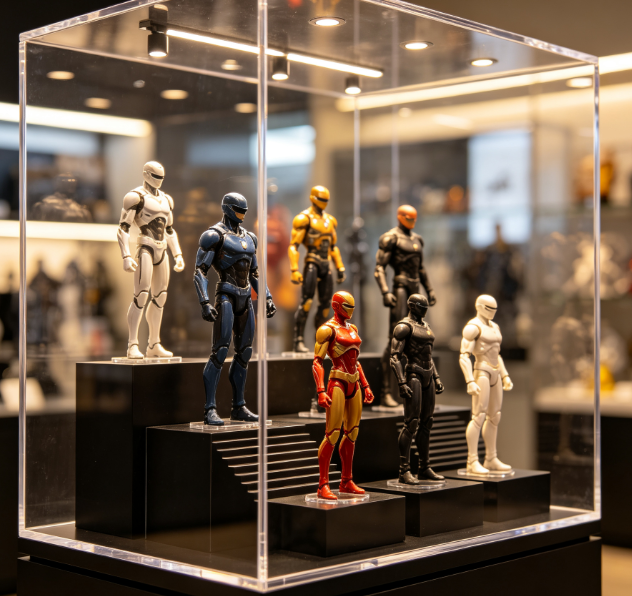 Acrylic vs. Glass Display Cases for Collectible Figures: Which Is Best for Retail?