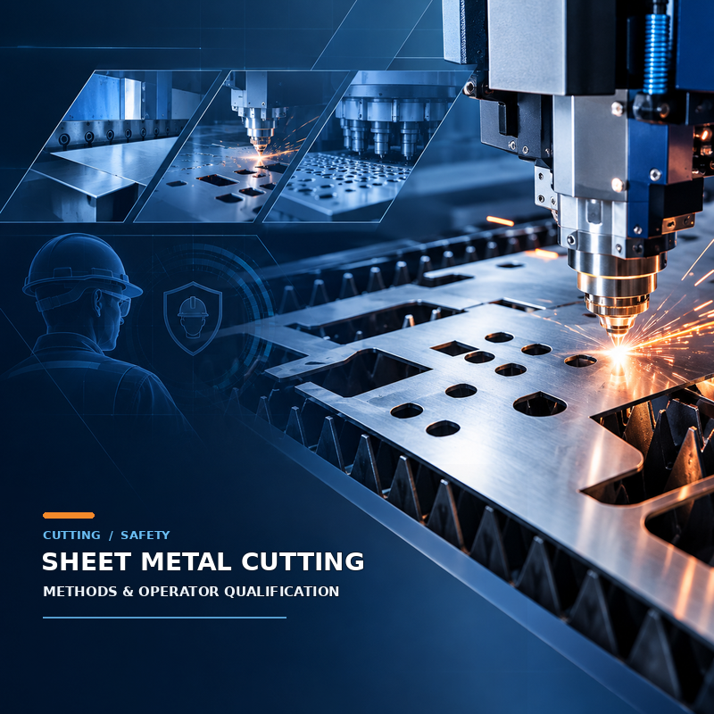 Sheet Metal Cutting Methods and Operator Qualification Requirements