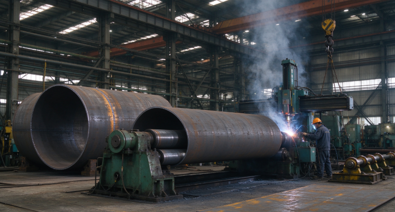 Heavy Plate Rolling and Advanced Welding: Engineering Capabilities for Large Pressure Vessels