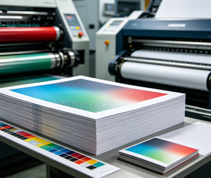 Offset Lithography vs. High-Speed Digital: Break-Even Run Quantities and Color Gamut Accuracy