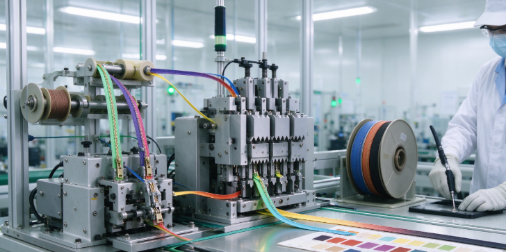 Customized Production Lines for Non-Standard Zipper Widths, Tapes, and Color Matching