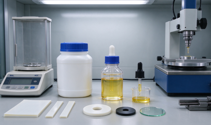 Preventing Oil & Solvent Degradation: Chemical Compatibility Testing of HDPE/ABS Trays with Stamping Lubricants