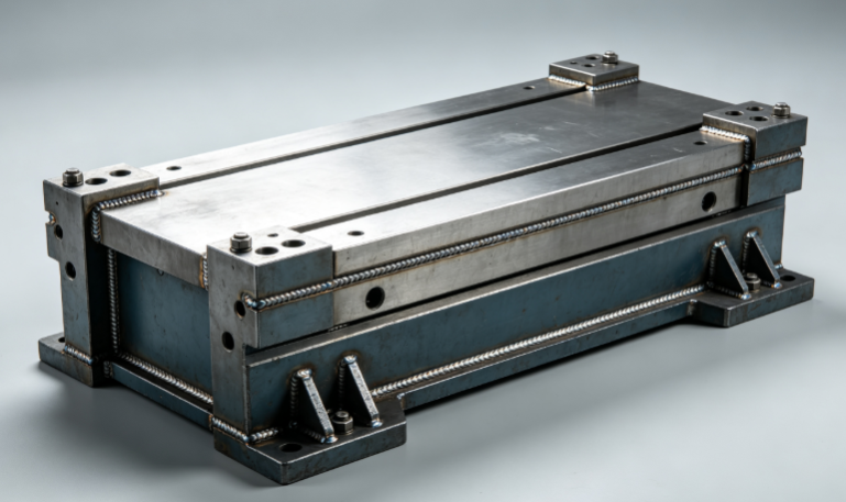 Welding and CNC Machining for Large Machine Frames and Equipment Bases