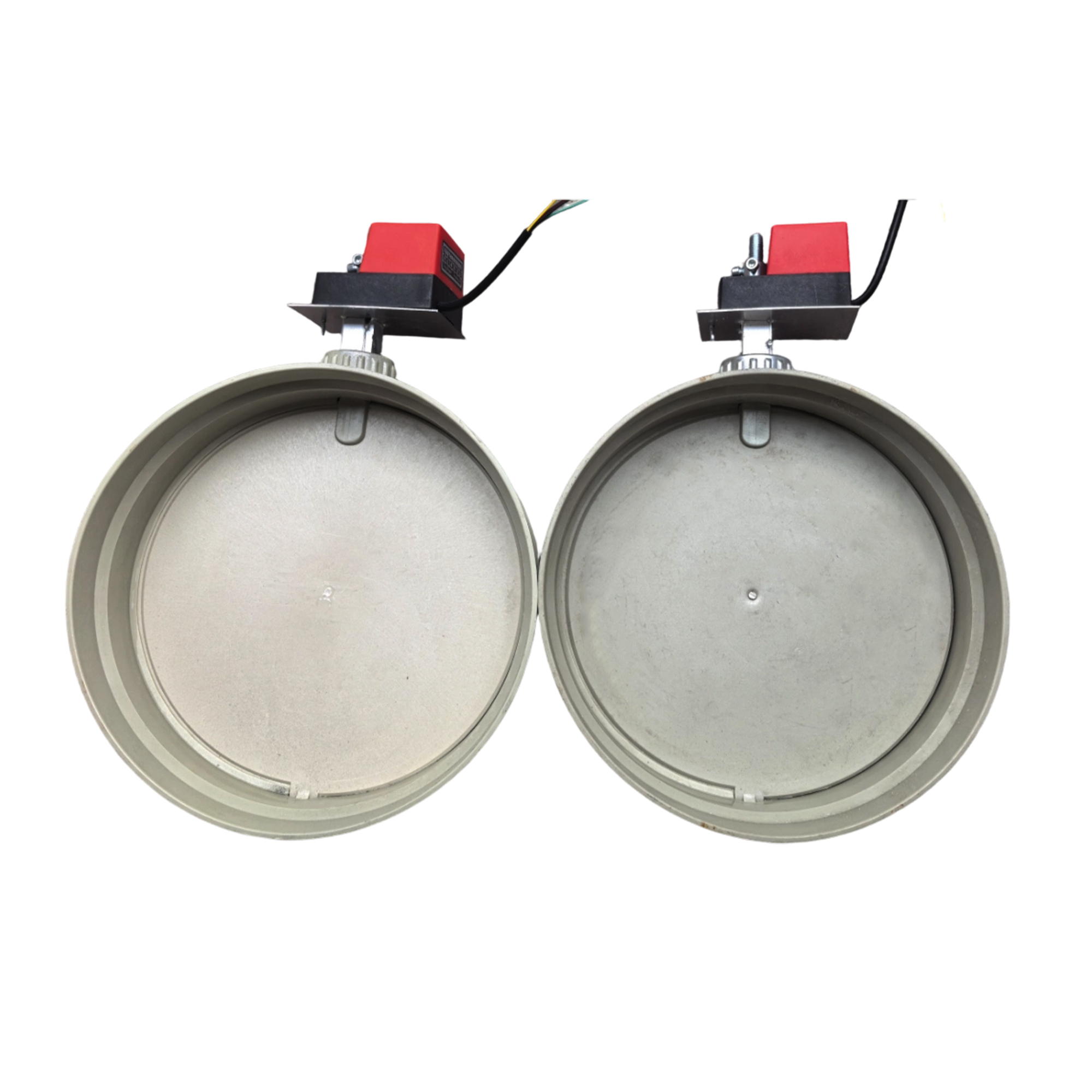 Manual and Motorized PP Damper — customer-supplied product image 1