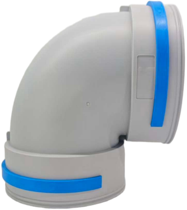 Fresh Air PE Duct Fitting 064 — customer-supplied product image 1
