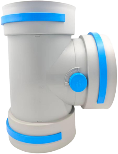 Fresh Air PE Duct Fitting 054 — customer-supplied product image 1