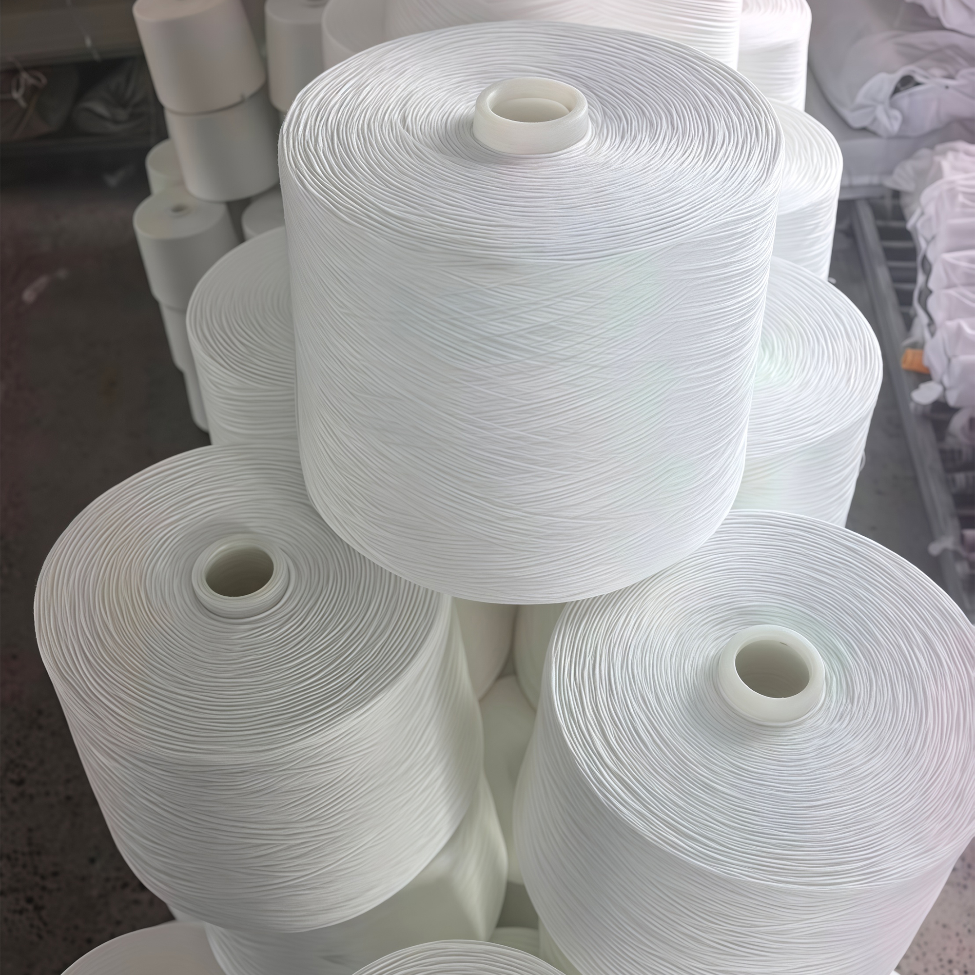 100% Polyester Spun Yarn
