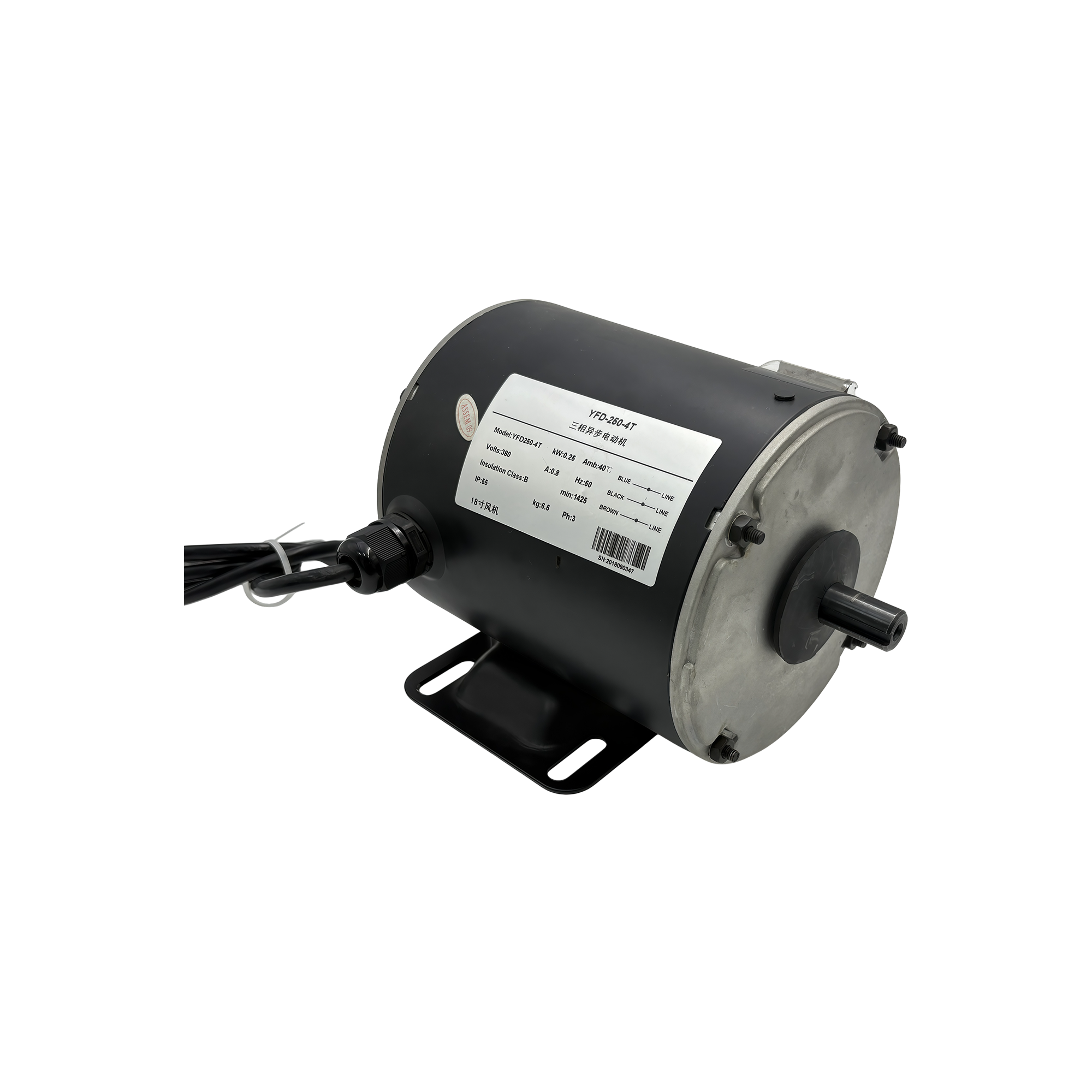 Motor de Indução CA Monofásico e Trifásico