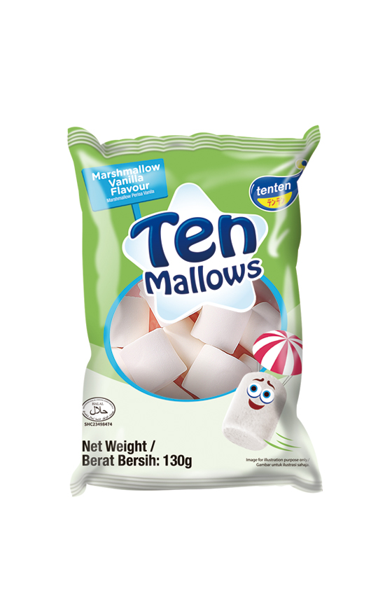 Ten Mallows Vanilla Flavor