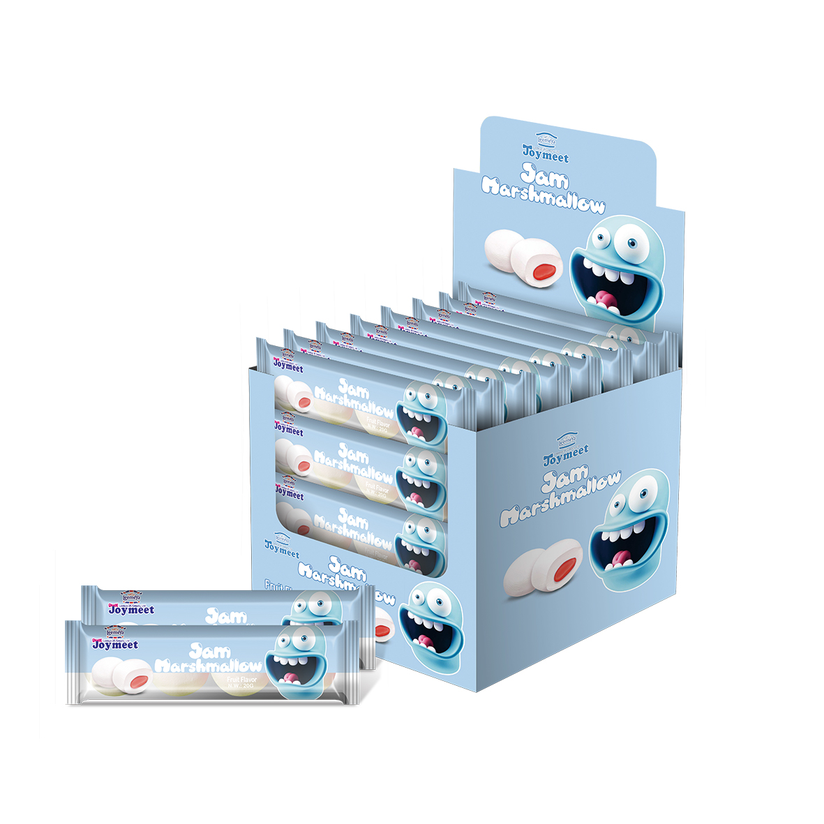 Jam Marshmallow Fruit Flavor