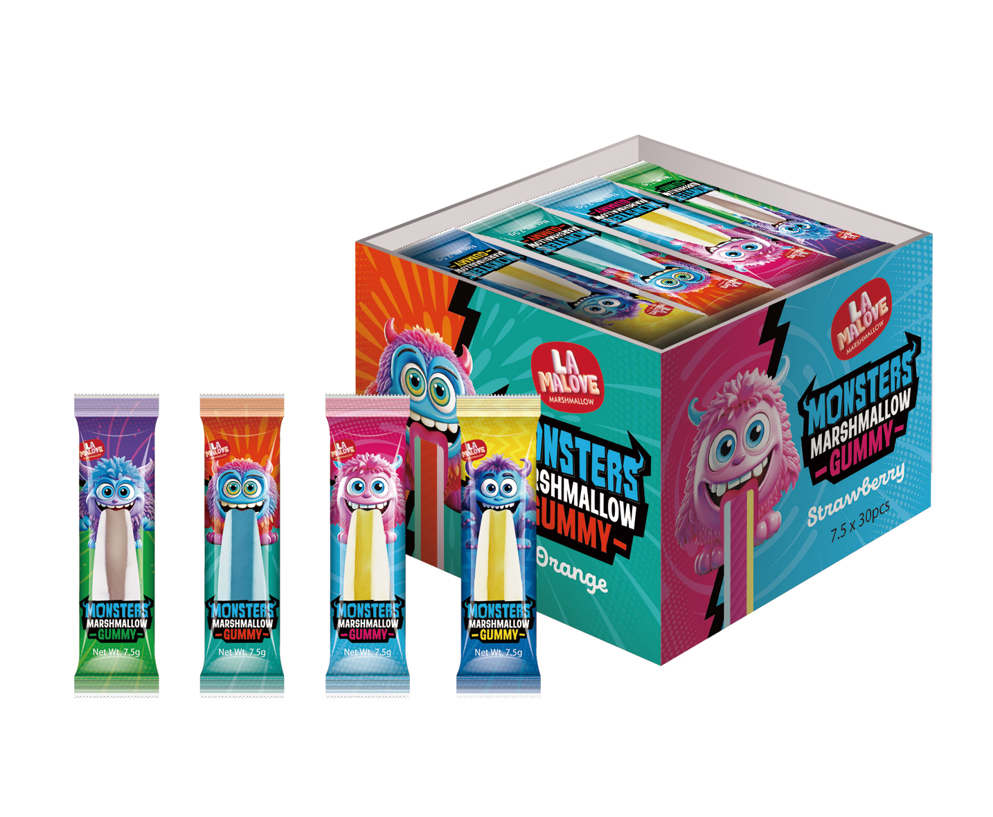 Monsters Marshmallow Gummy
