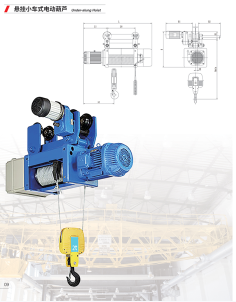 Underslung Trolley Hoist image 1