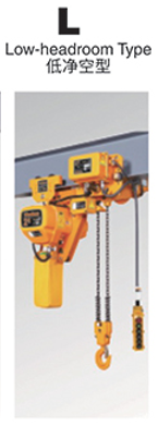 WB Low Headroom Chain Hoist image 1