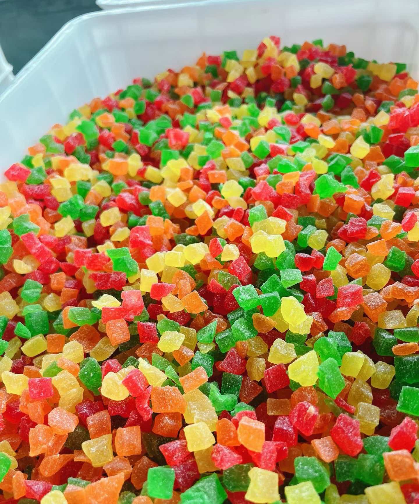 Candied Papaya Dices