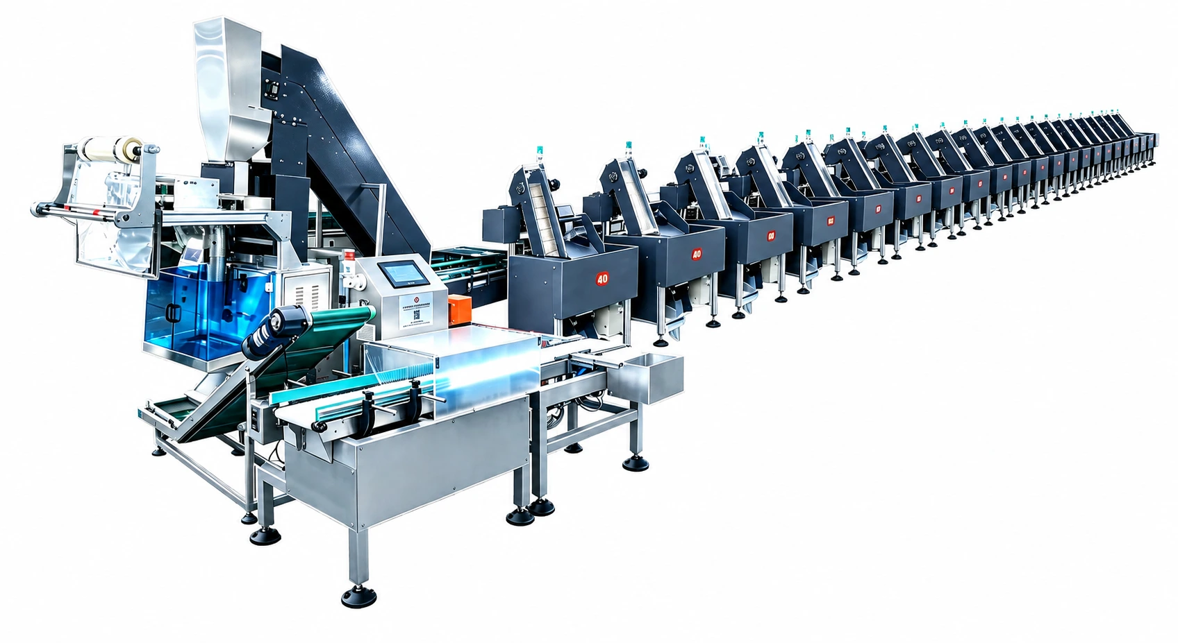 Intelligent Fully-Automatic High-Speed Multi-Station Counting Packaging Line