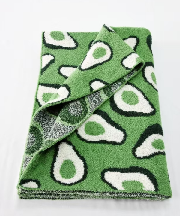 Color-Block Throw Blanket