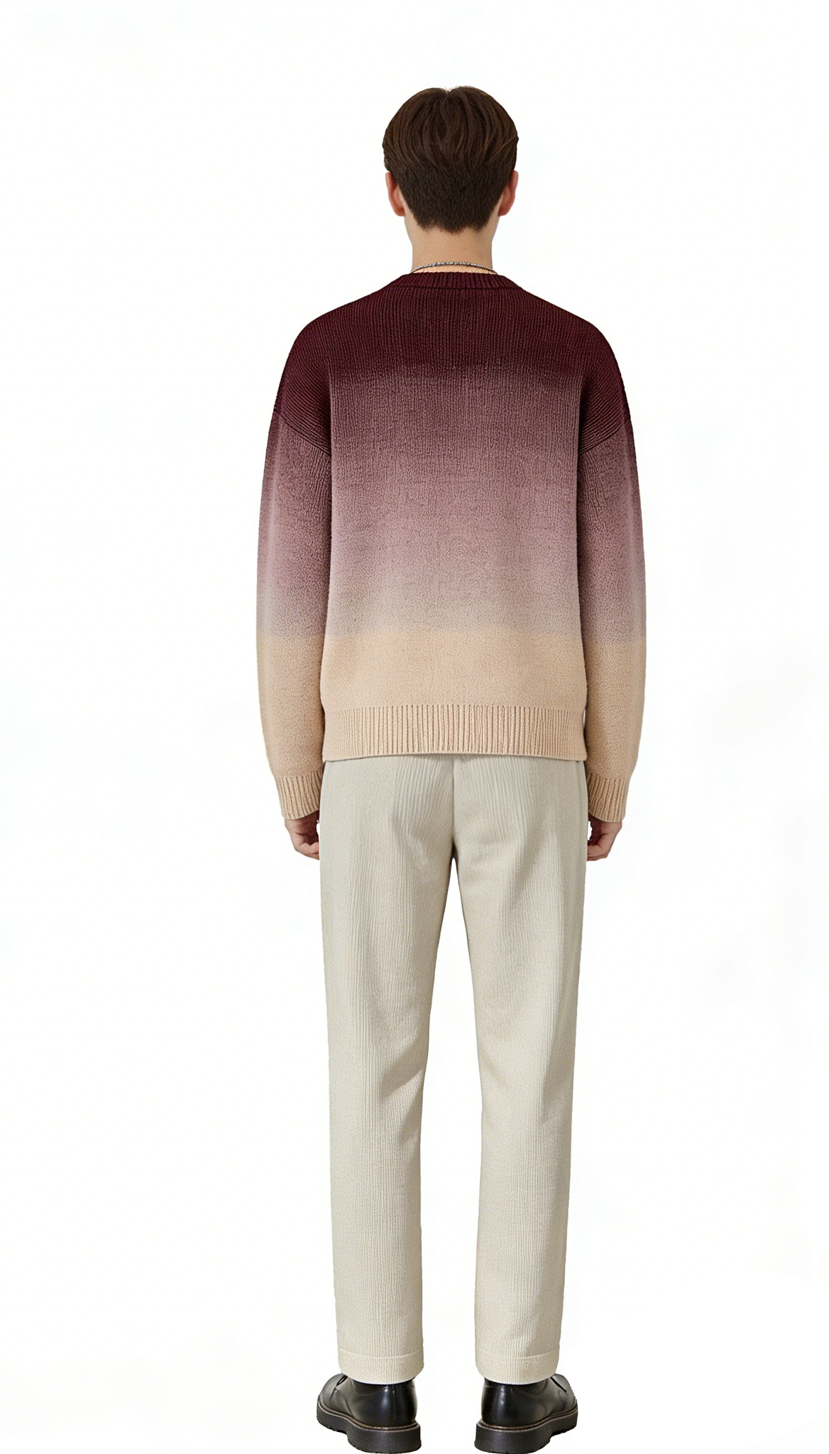 m005Twilight Steed Gradient Knit Sweater