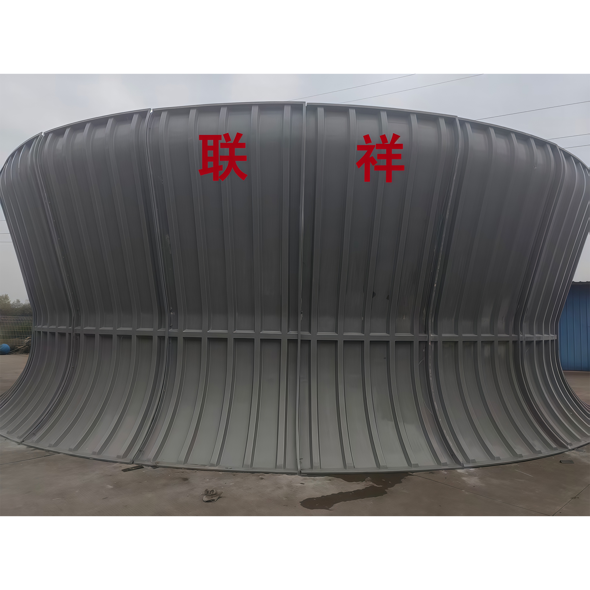 Kinetic-Energy-Recovery Fan Stack Cooling Tower