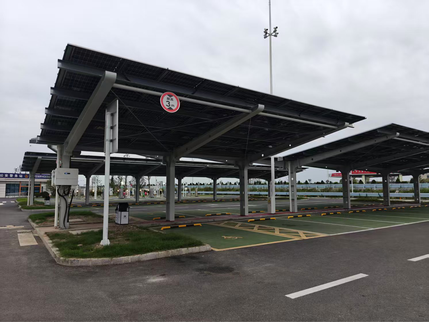 Solar Carport Steel Structure