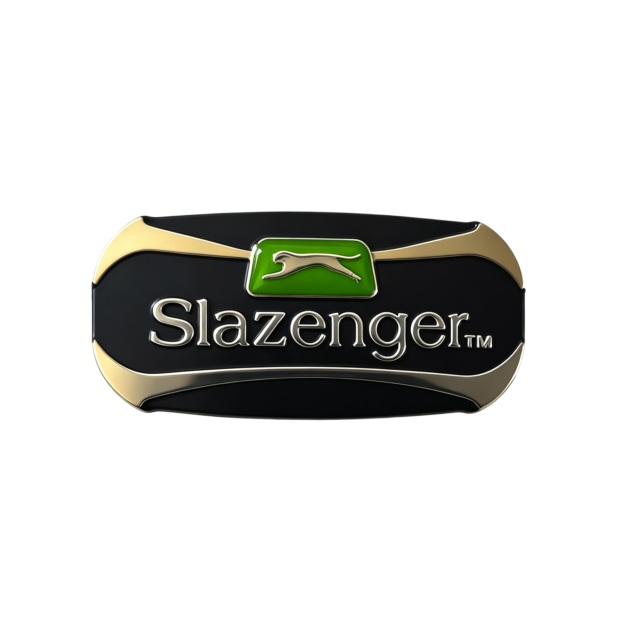 Curved Metal Brand Plaque