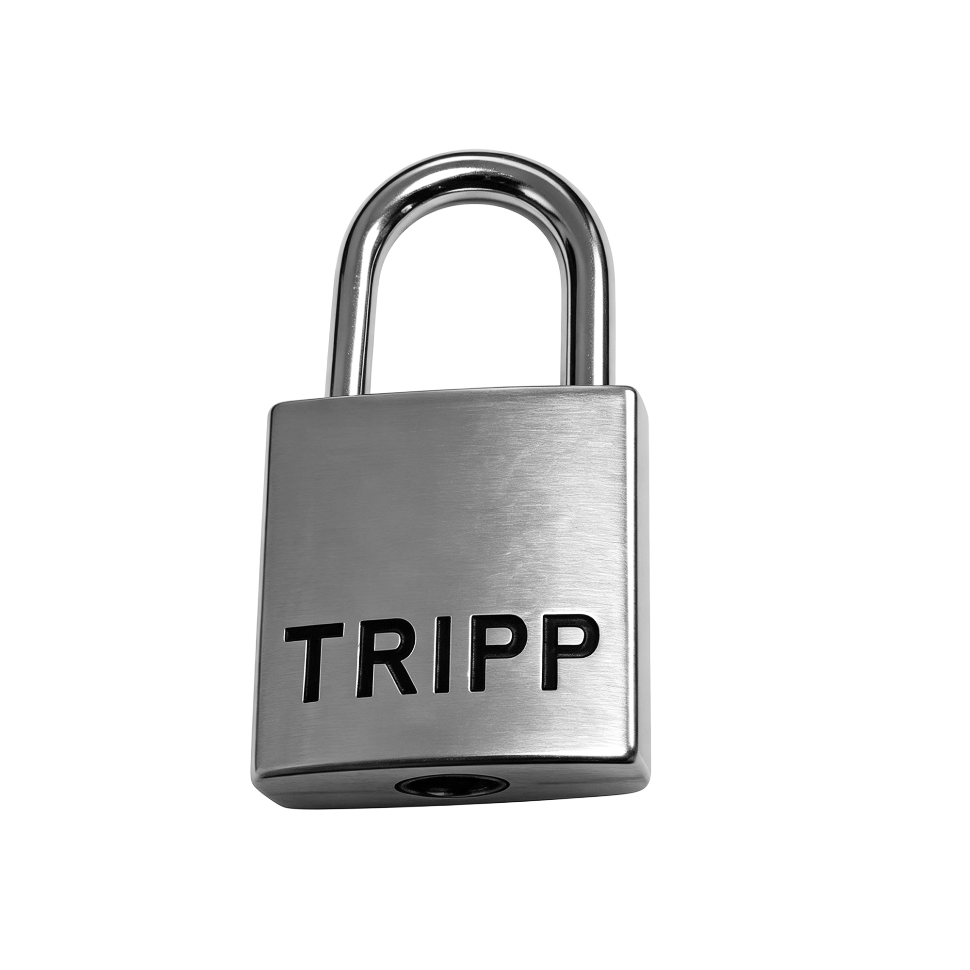Lettered Metal Padlock