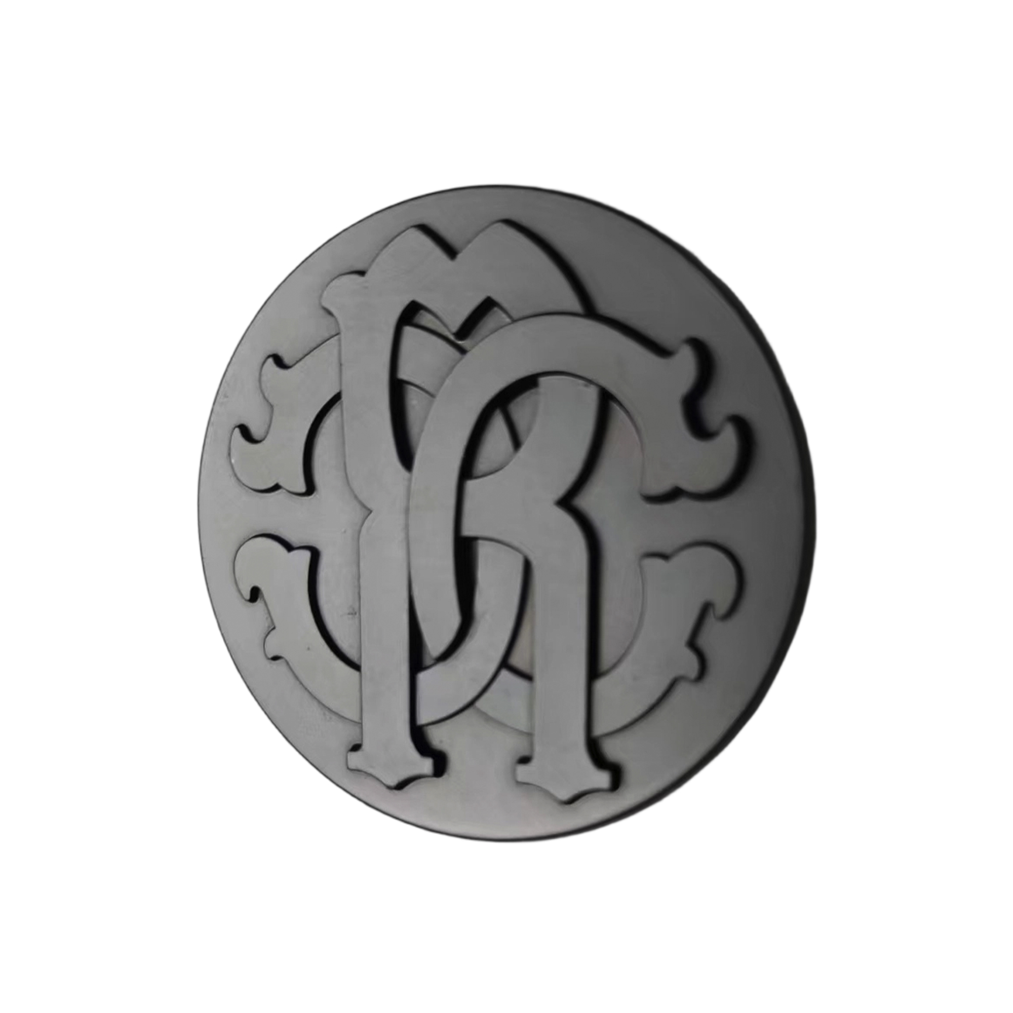 Round Monogram Emblem