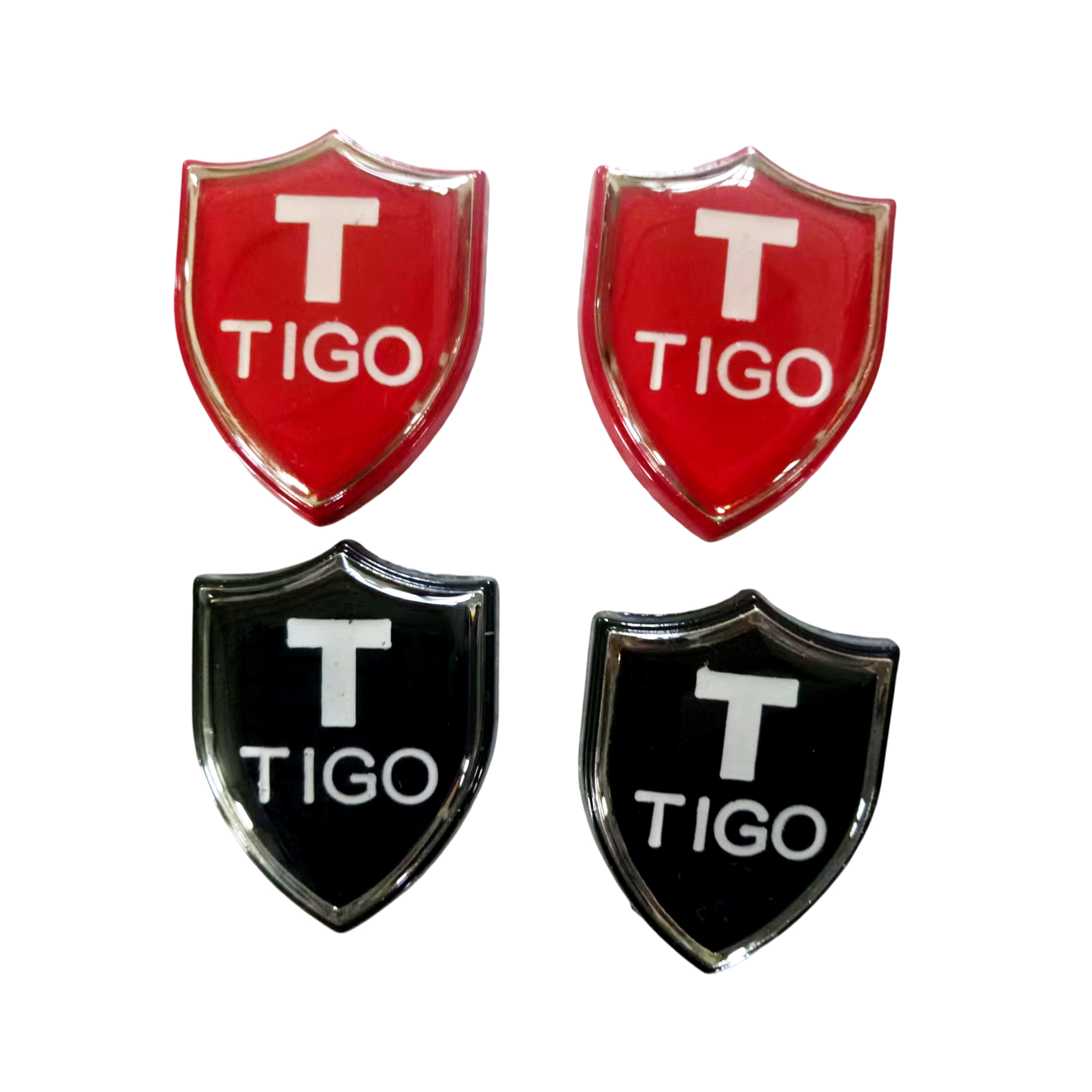 Shield-Shaped Automotive Badges