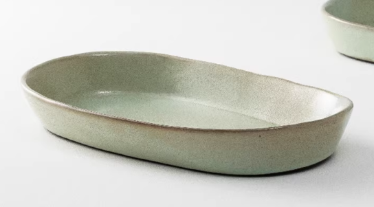 Celadon Oval Dish