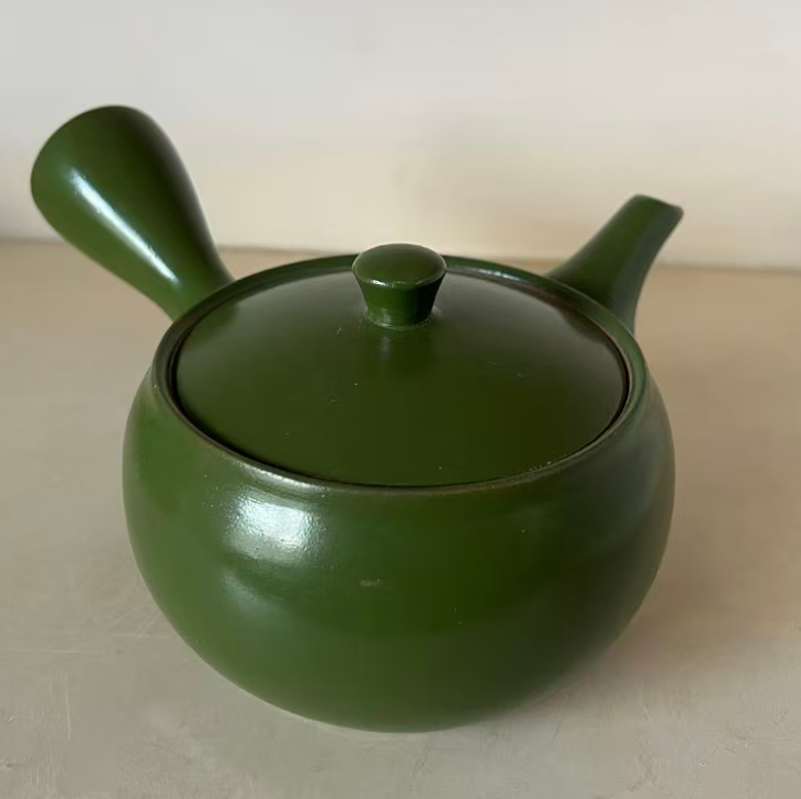 Matte Green Teapot