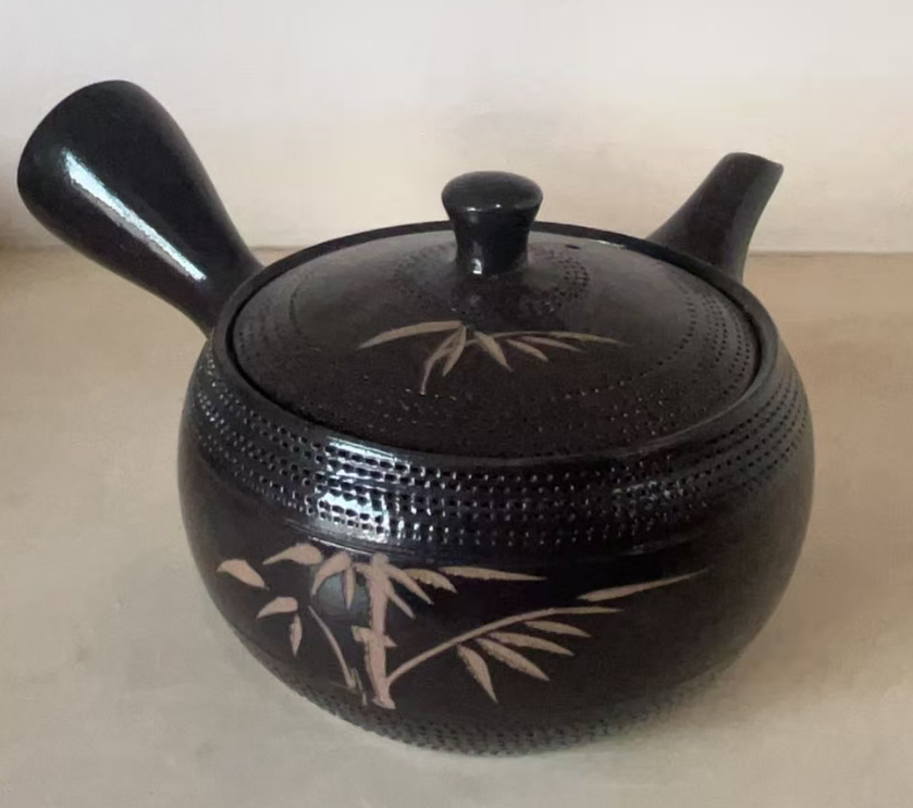 Black Bamboo Teapot