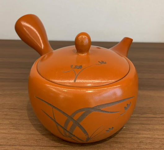 Red Clay Teapot - Orchid