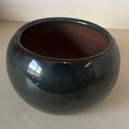 Glossy Round Bowl Planter