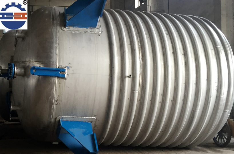 Half External Coil Tube Titanium Reactor Reaction Kettle - Image 1