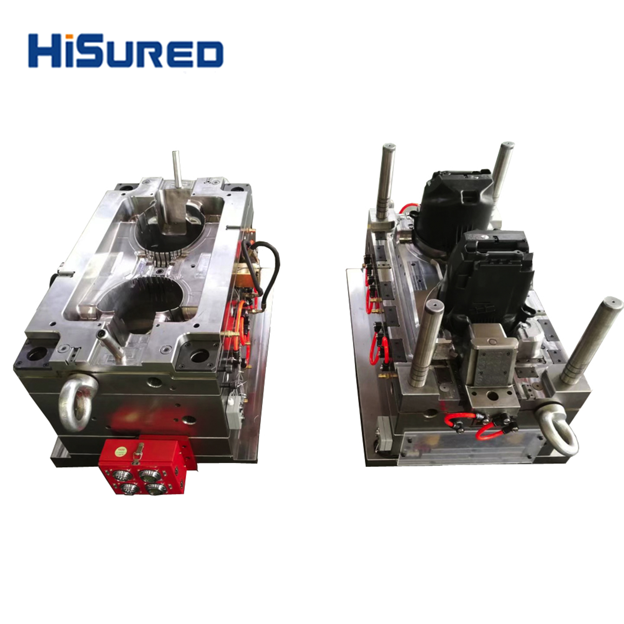 Automotive Console Injection Mold supplied by Hisured Mold