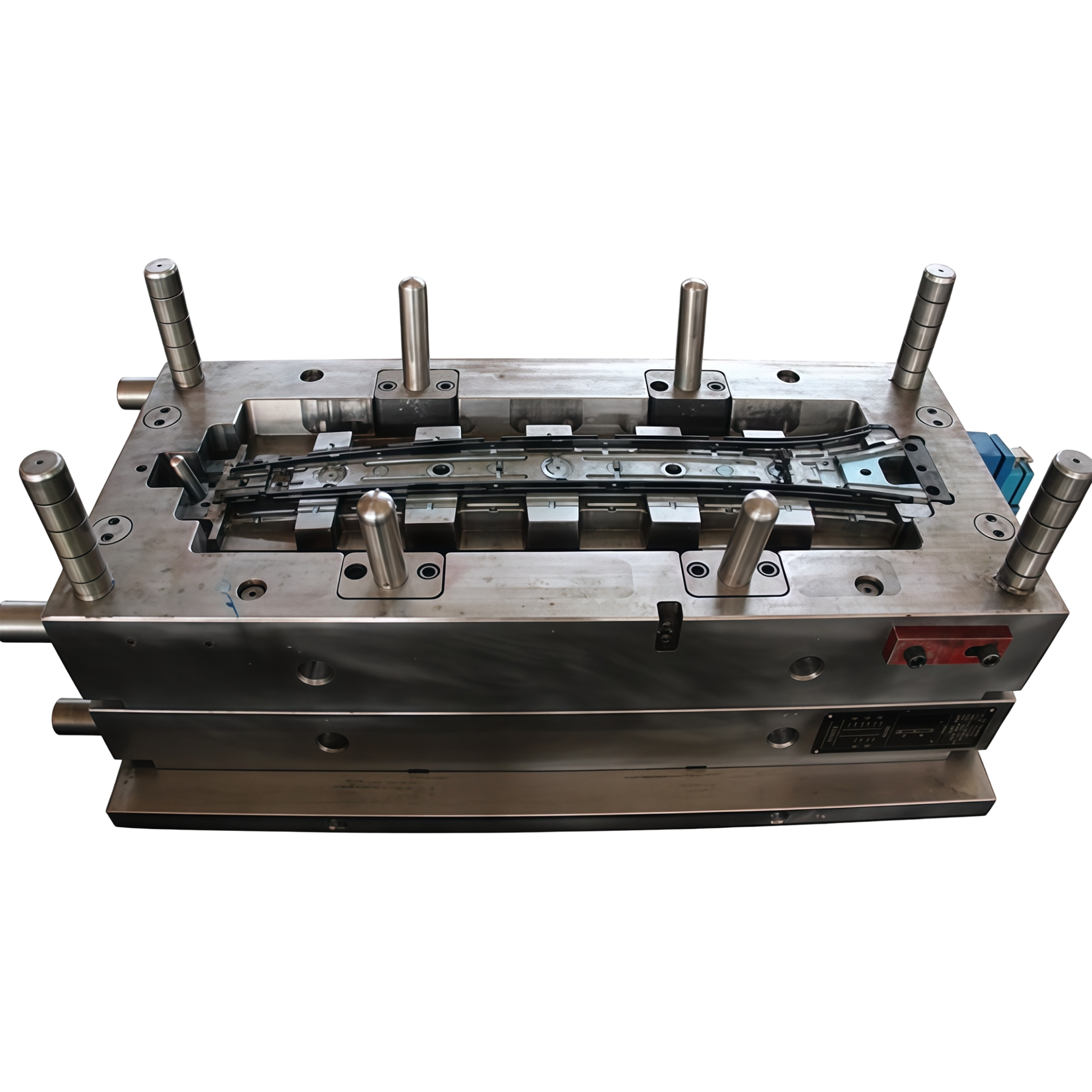 Automotive Long-Trim Injection Mold supplied by Hisured Mold