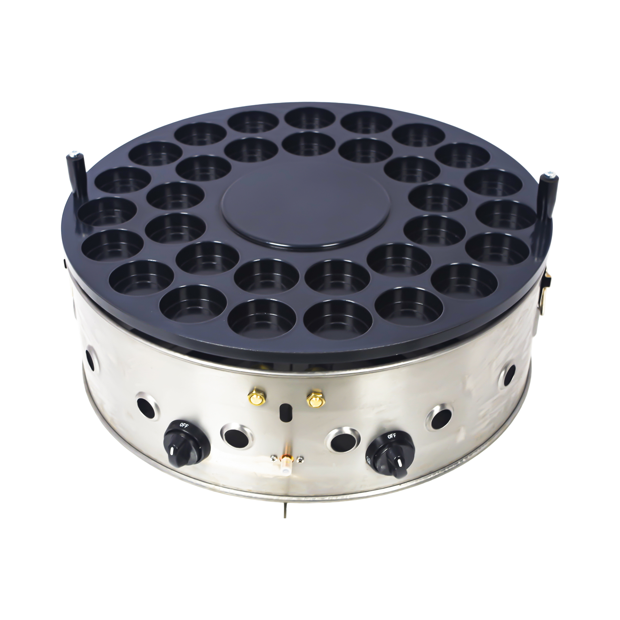 Round 32 hole step electronic ignition