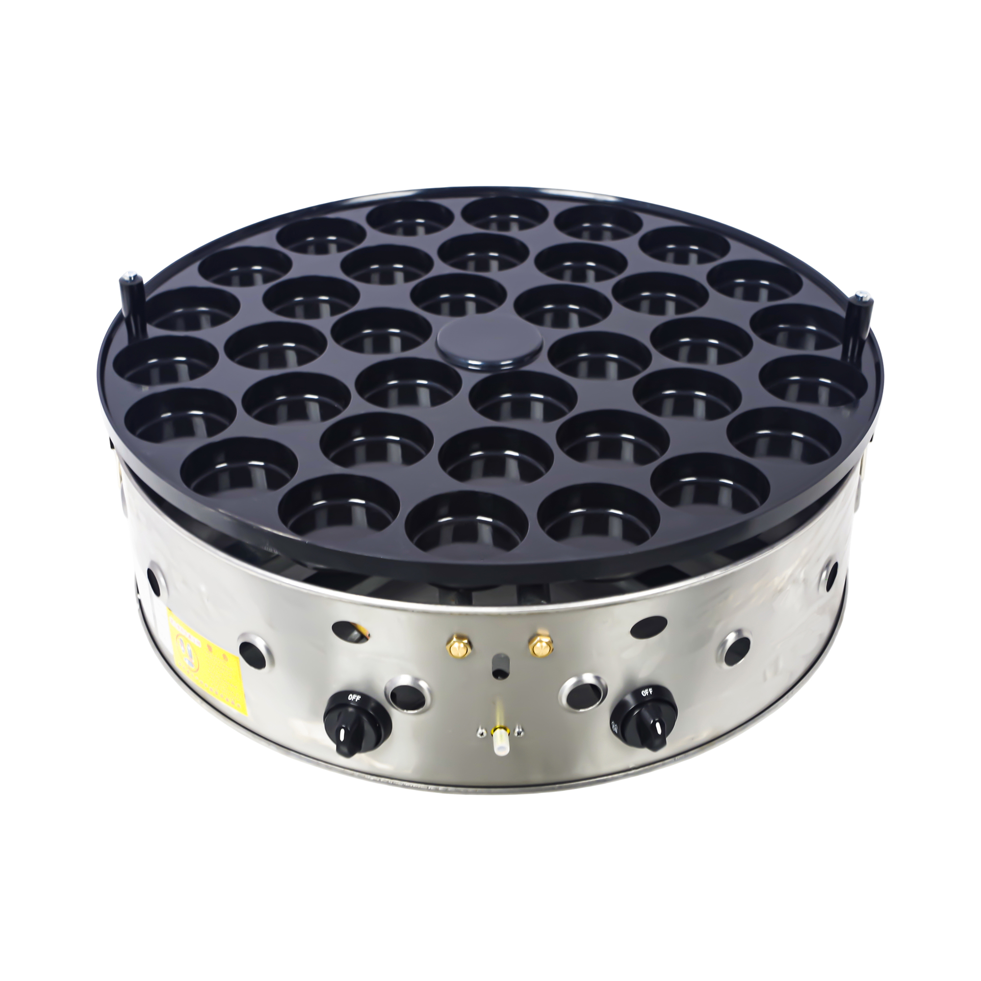 Round 36 hole electronic ignition
