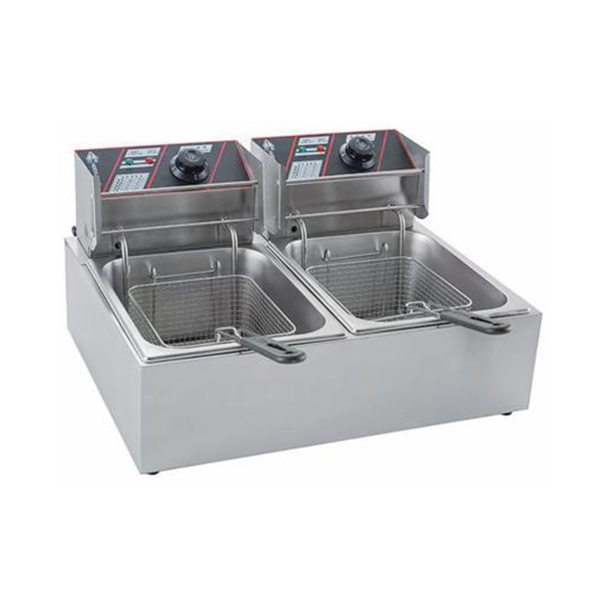 Electric double cylinder deep fry