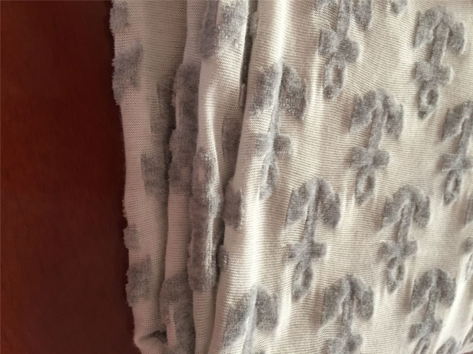 Leaf Velvet Jacquard