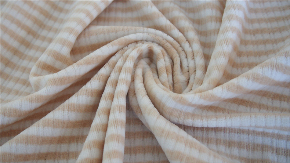 Textured Stripe Velvet
